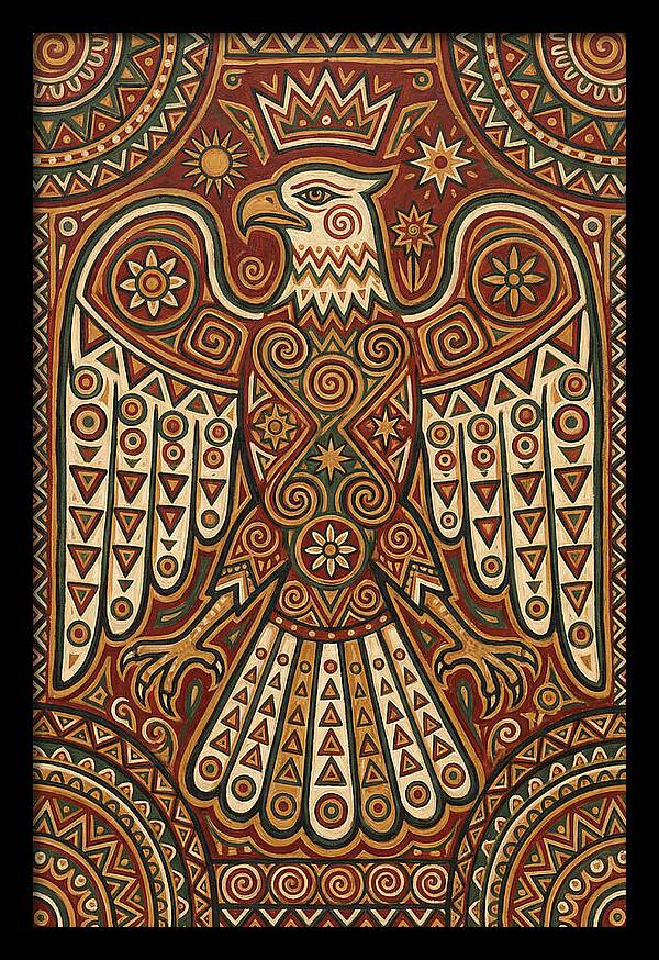 Eagle Folk Art