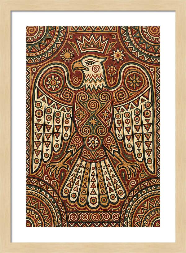 Eagle Folk Art