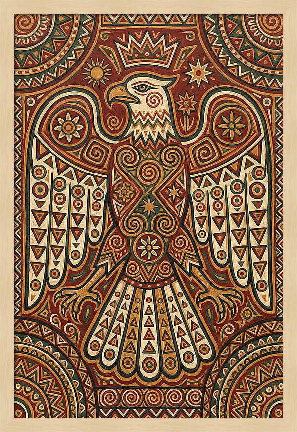 Eagle Folk Art
