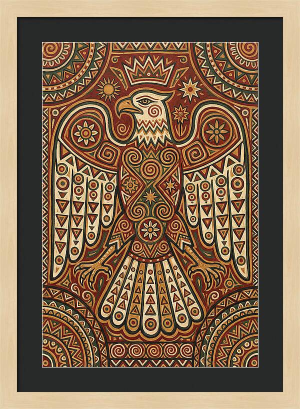 Eagle Folk Art