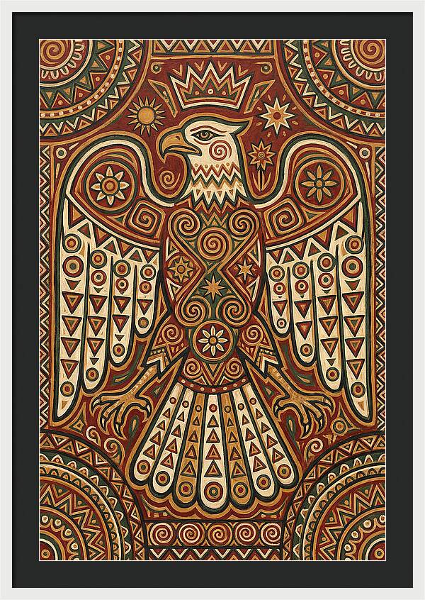 Eagle Folk Art