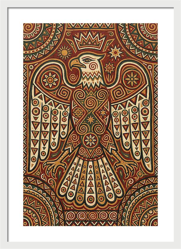 Eagle Folk Art