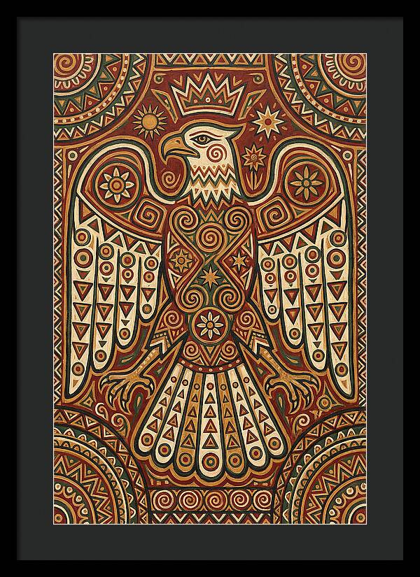 Eagle Folk Art