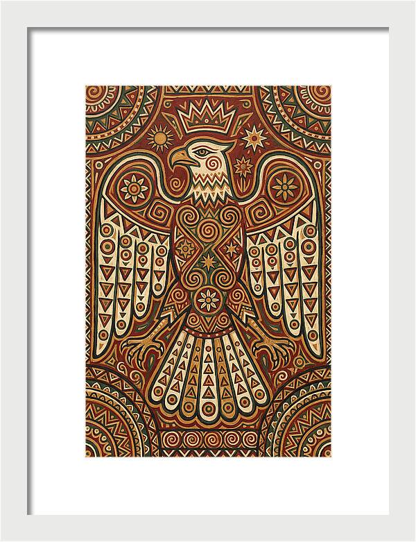 Eagle Folk Art