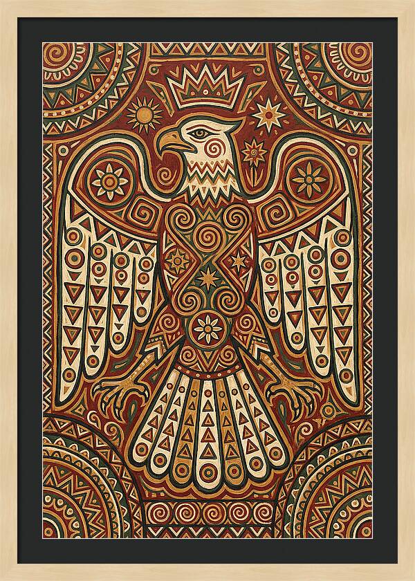 Eagle Folk Art