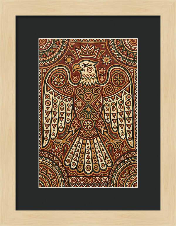 Eagle Folk Art