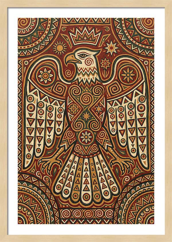 Eagle Folk Art