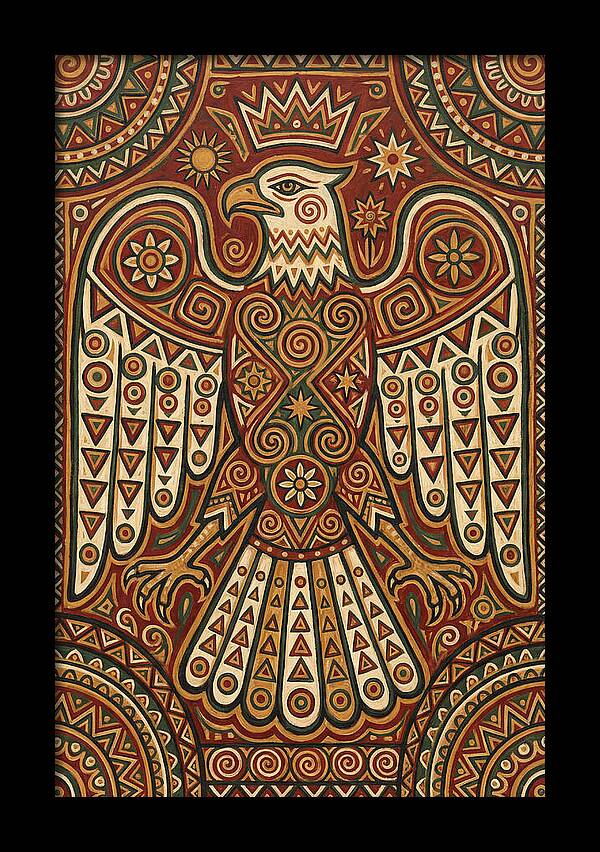 Eagle Folk Art