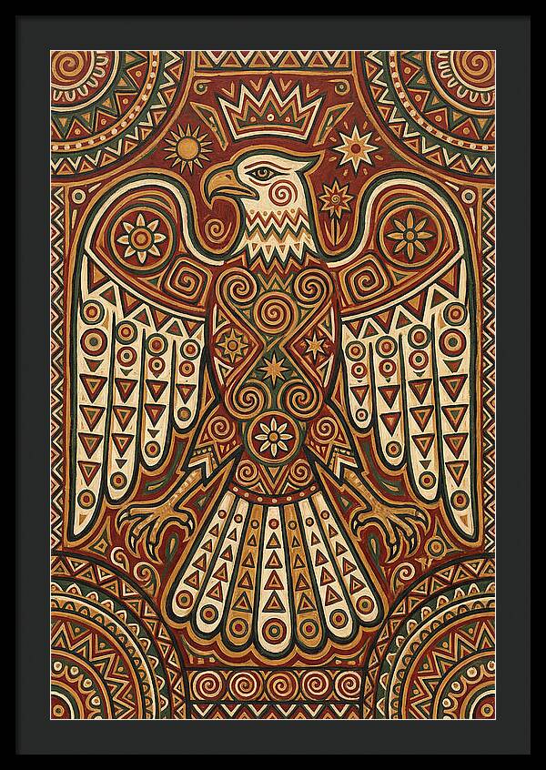 Eagle Folk Art