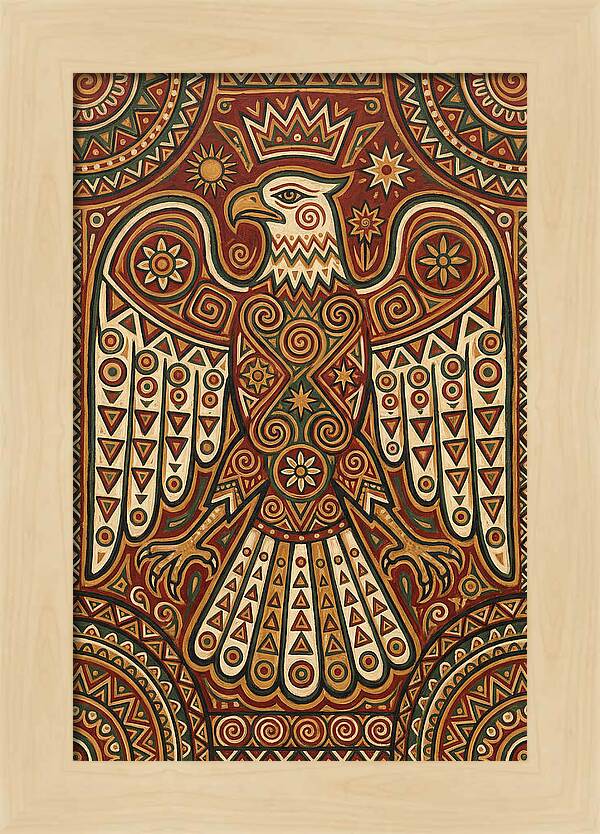 Eagle Folk Art