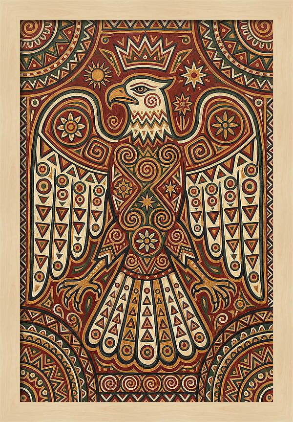 Eagle Folk Art