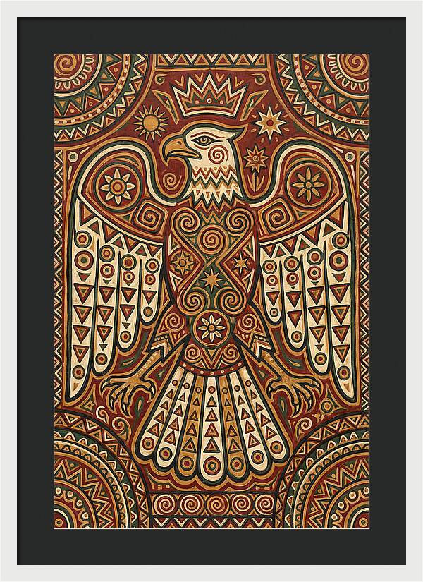 Eagle Folk Art