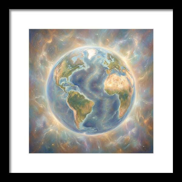 Earth In Cosmic Embrace