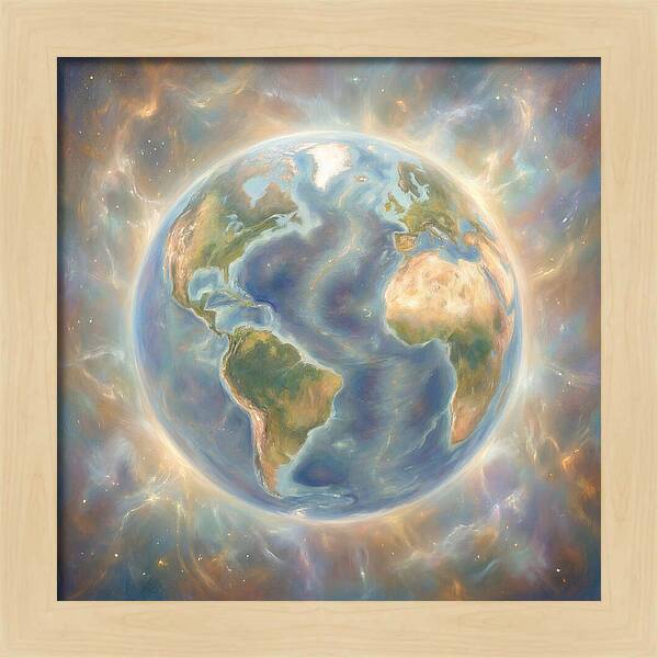Earth In Cosmic Embrace