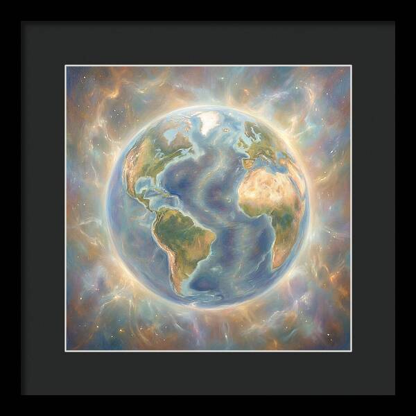 Earth In Cosmic Embrace