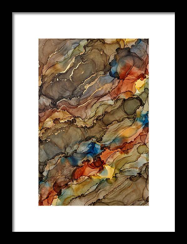 Earth Tones Flowing Landscape
