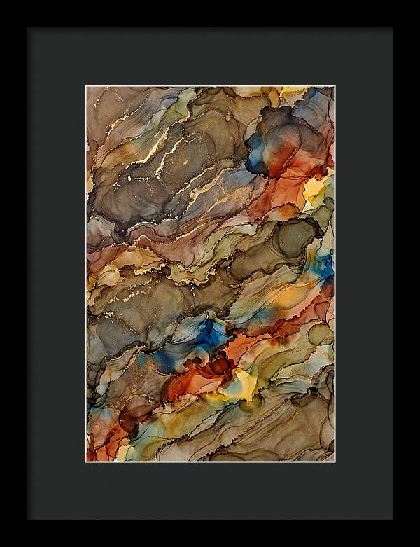 Earth Tones Flowing Landscape
