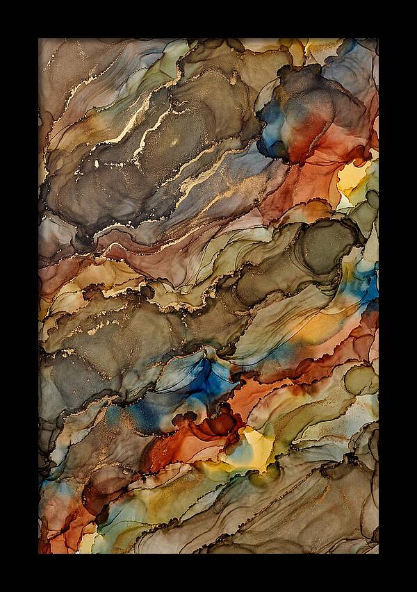 Earth Tones Flowing Landscape
