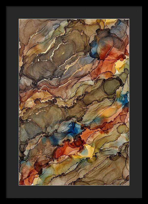 Earth Tones Flowing Landscape