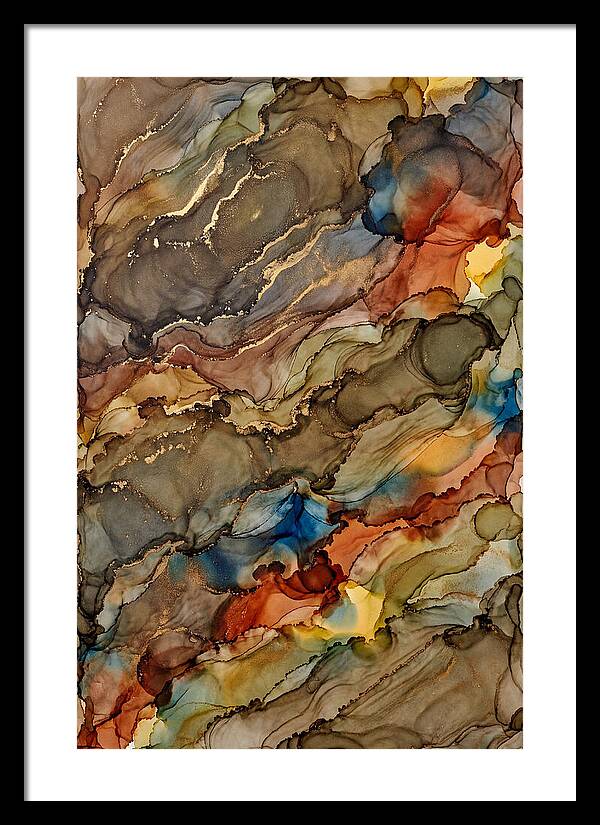 Earth Tones Flowing Landscape