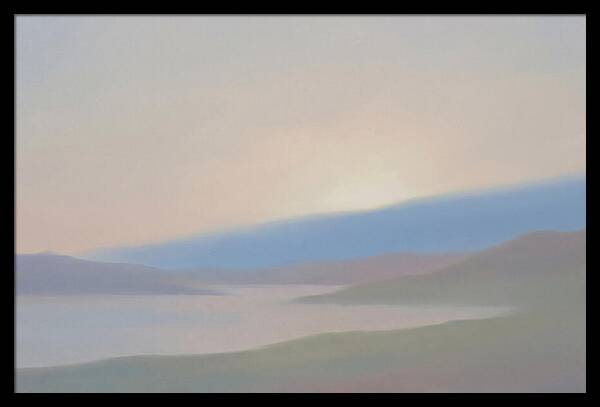 Earths Shadow Rising As Blue Belt
