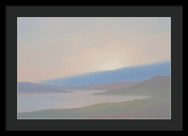 Earths Shadow Rising As Blue Belt