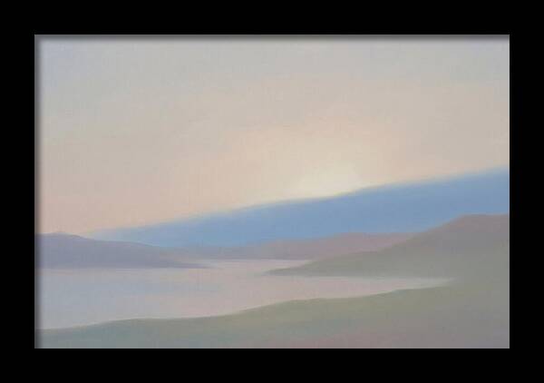 Earths Shadow Rising As Blue Belt
