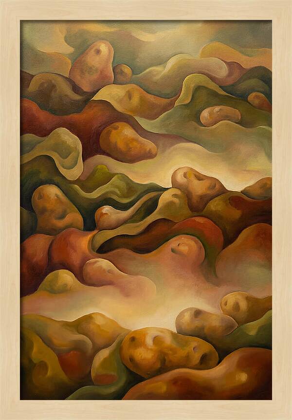 Earthy Potato Landscape
