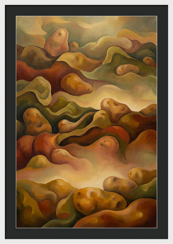 Earthy Potato Landscape