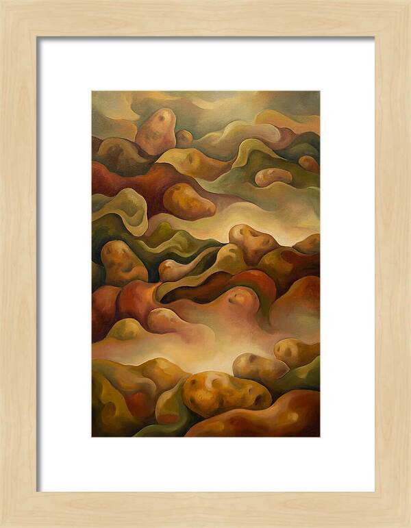 Earthy Potato Landscape