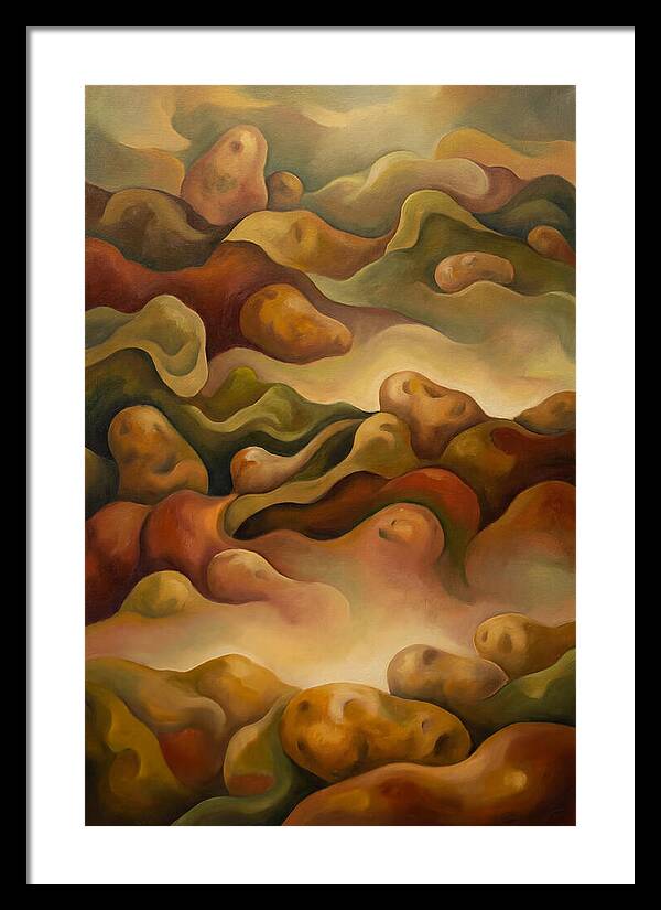 Earthy Potato Landscape