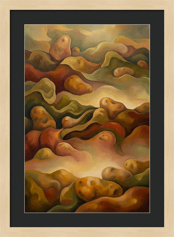 Earthy Potato Landscape