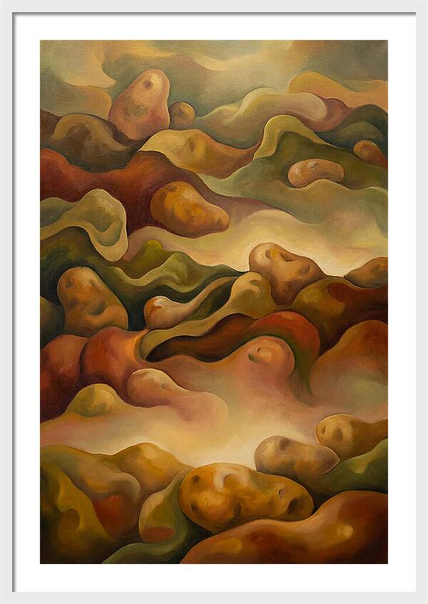 Earthy Potato Landscape