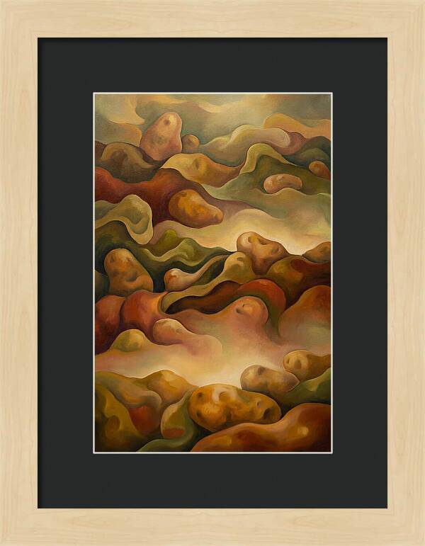 Earthy Potato Landscape