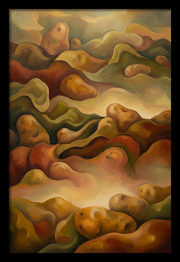 Earthy Potato Landscape
