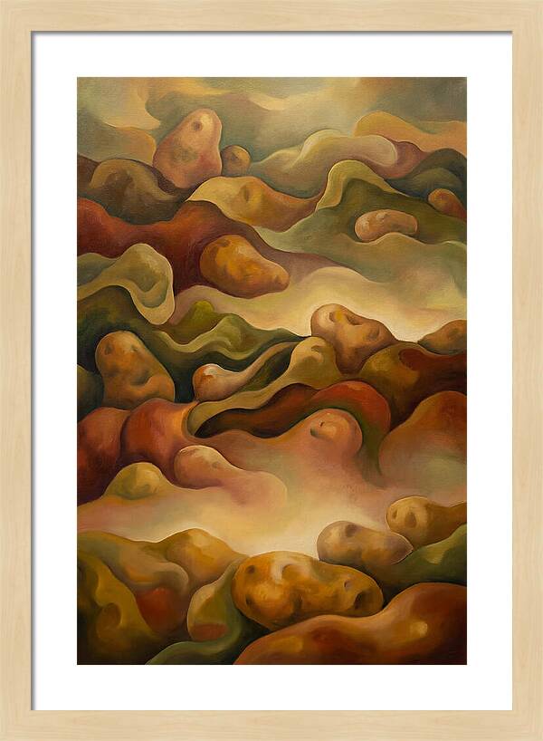 Earthy Potato Landscape