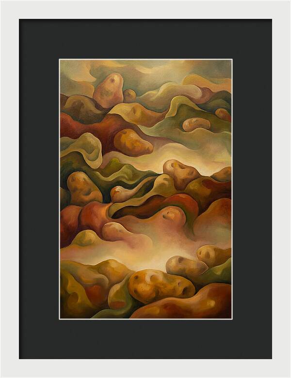 Earthy Potato Landscape