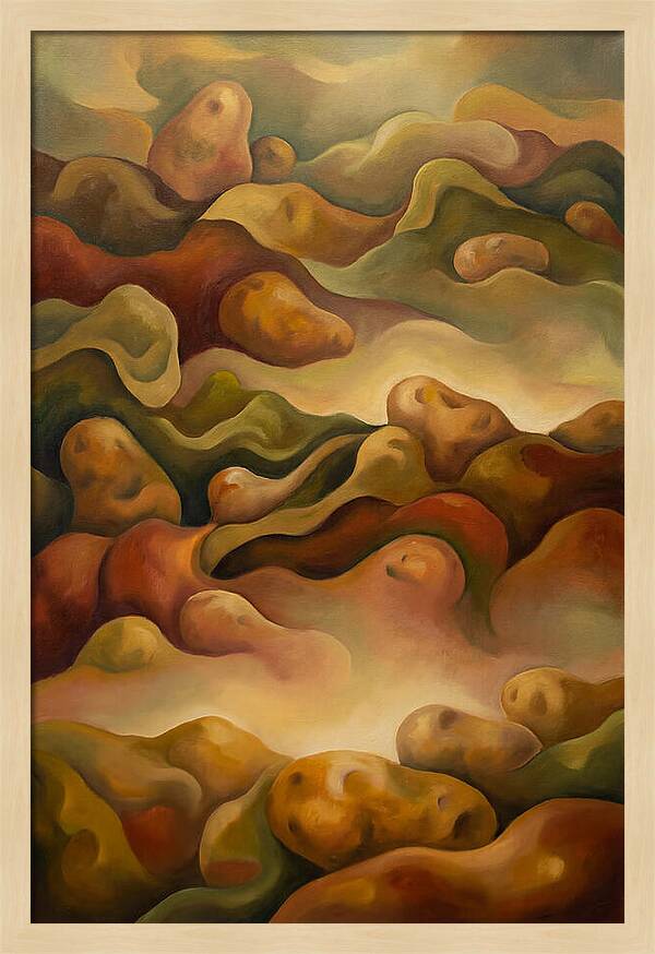 Earthy Potato Landscape