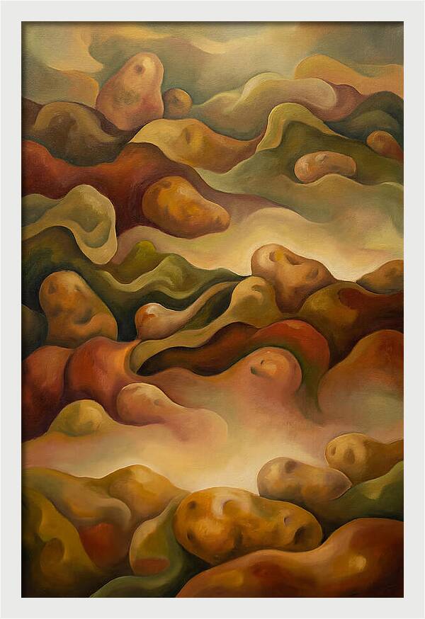 Earthy Potato Landscape