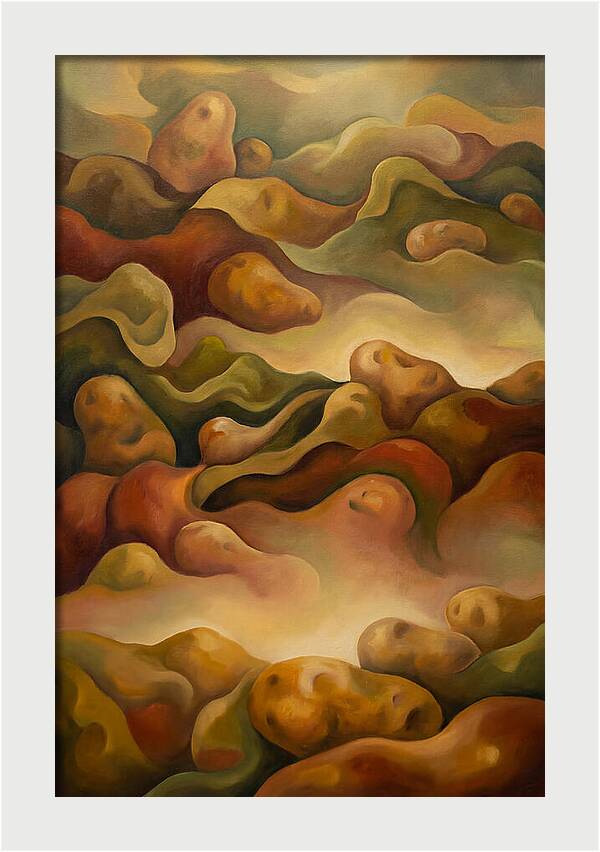 Earthy Potato Landscape