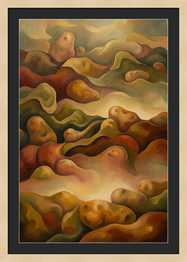 Earthy Potato Landscape