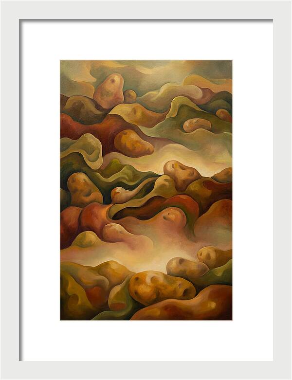 Earthy Potato Landscape