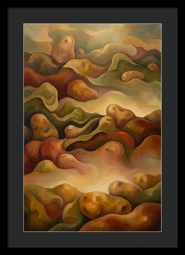 Earthy Potato Landscape