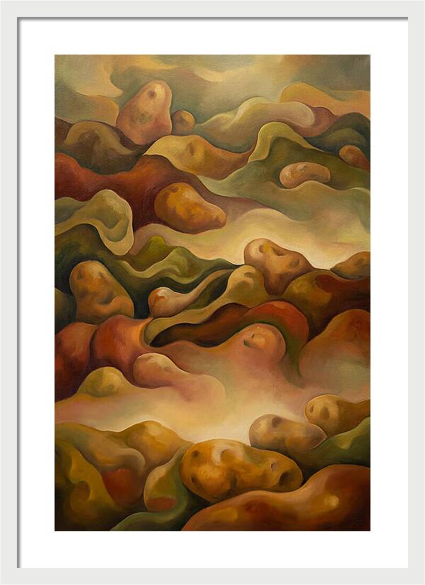 Earthy Potato Landscape