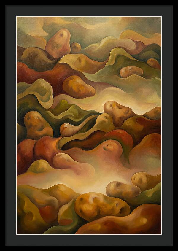 Earthy Potato Landscape