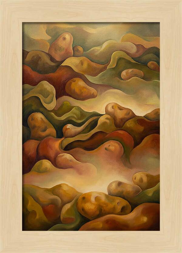 Earthy Potato Landscape