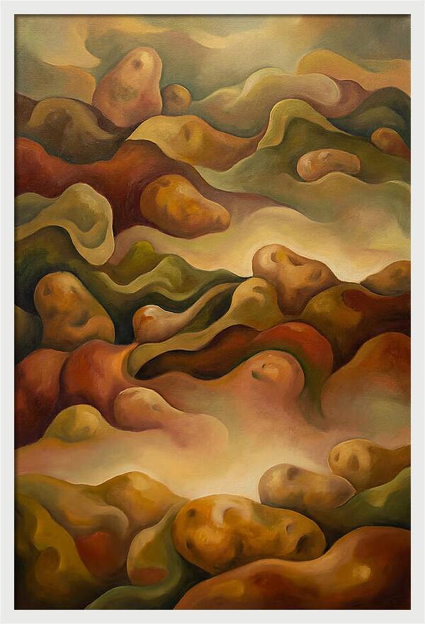 Earthy Potato Landscape