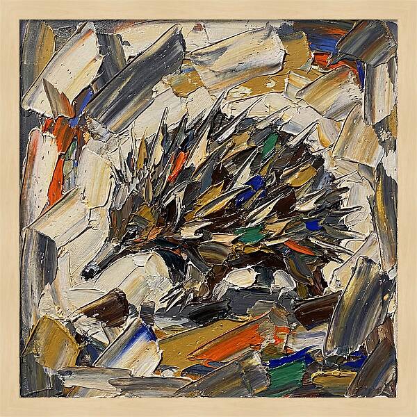 Echidna In Abstract Colors