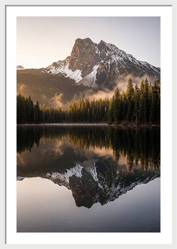 Echo Lake Mountain Reflection