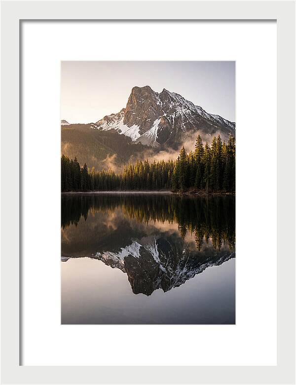 Echo Lake Mountain Reflection